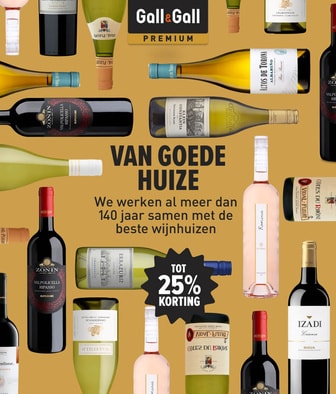premium wijnhuizen nu extra voordelig. 25% korting.